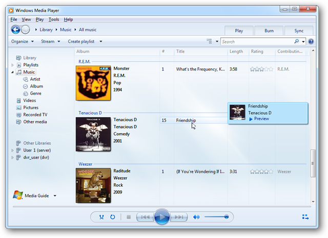 3. Windows Media Player