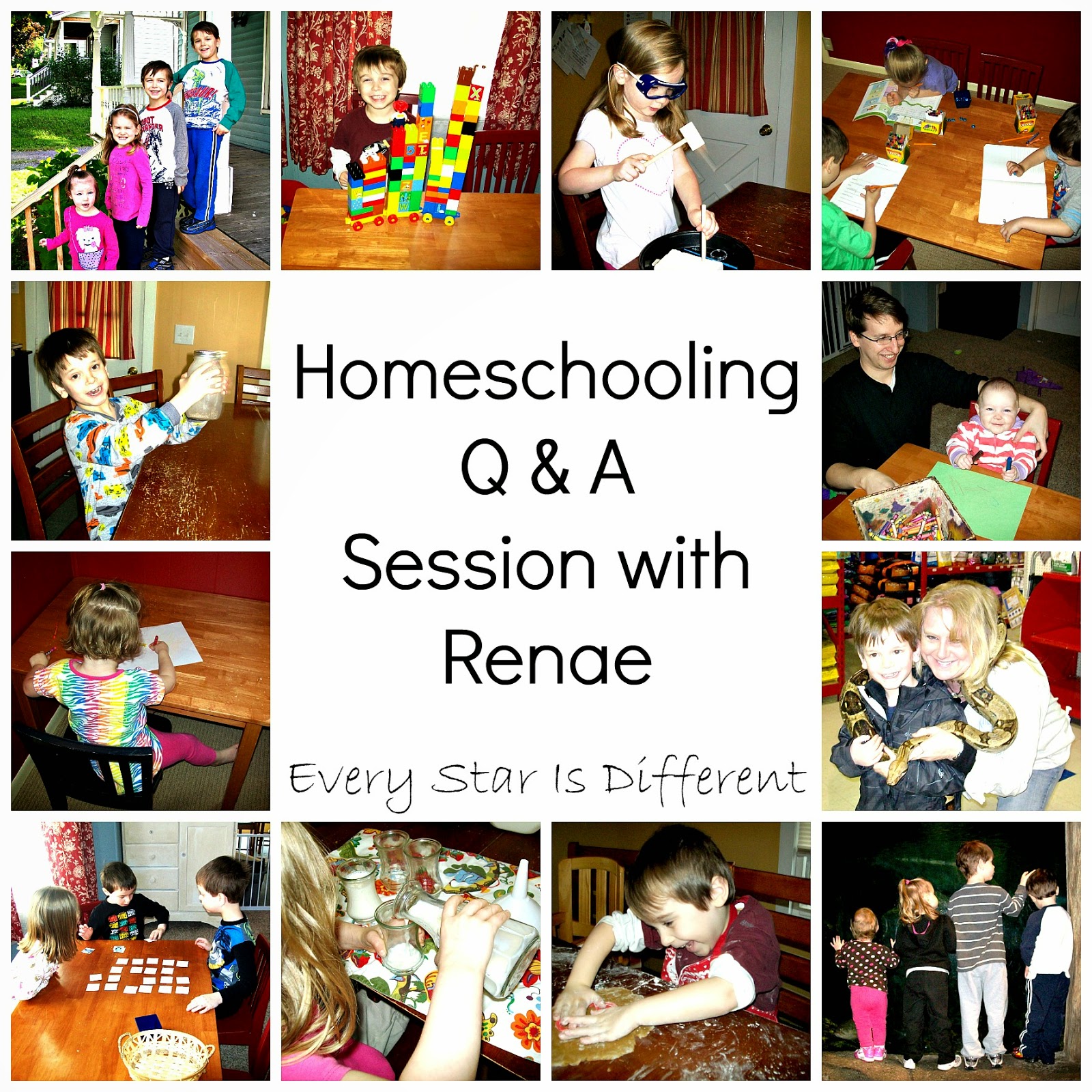 Homeschooling Question and Answer Session with Renae Homeschooling Question and Answer Session with Renae