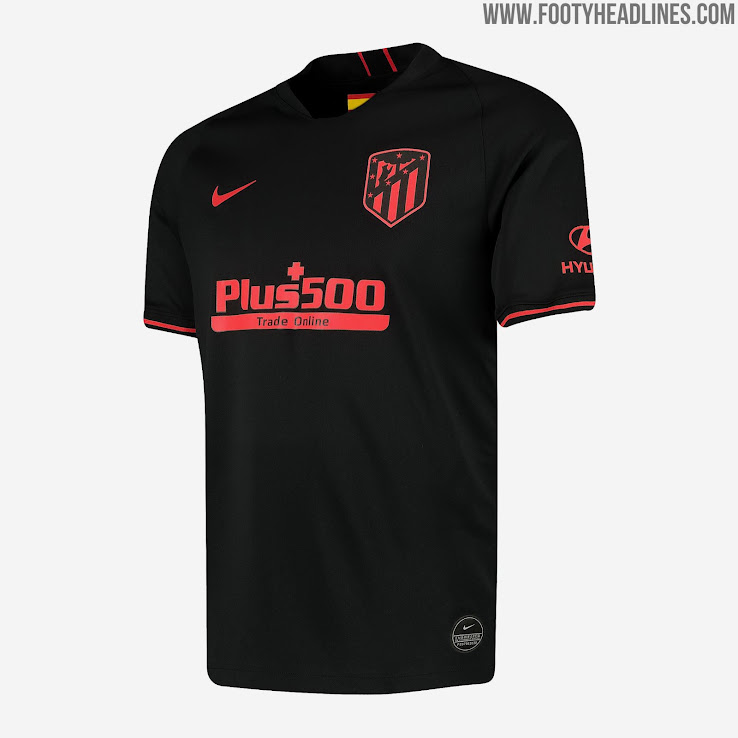 atletico de madrid black jersey