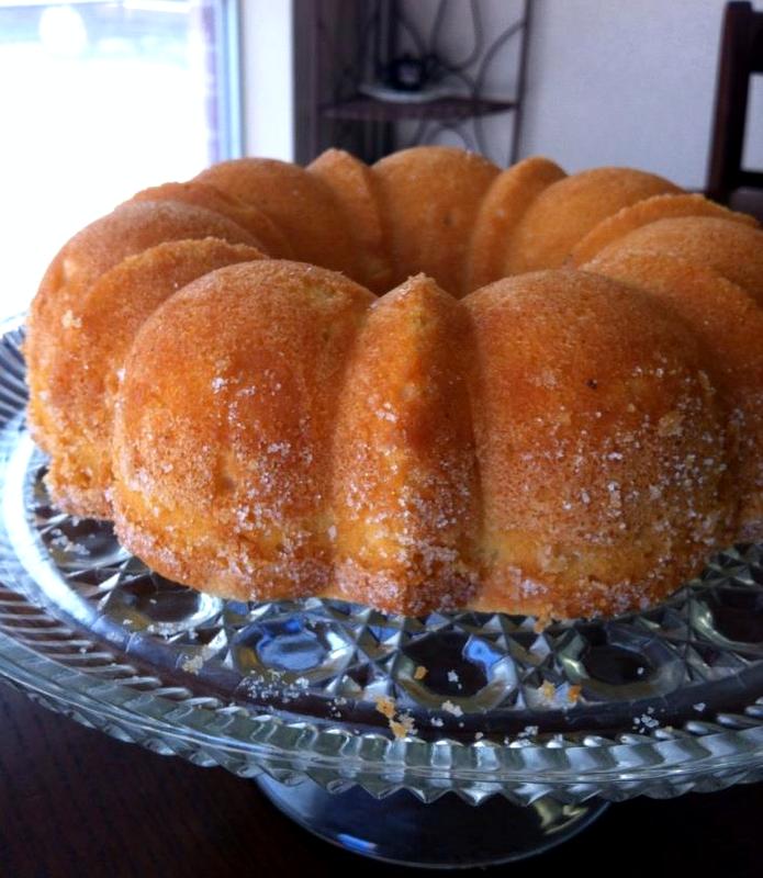 The Katy Rose SugarCrusted Greek Yogurt Pound Cake