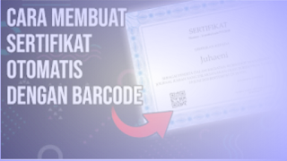 How To Make Certificates Equipped With Barcodes Automatically