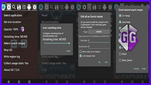 تطبيق Game Guardian لتهكير الألعاب