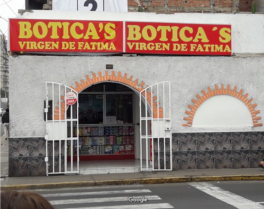 Boticas Virgen de Fatima