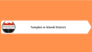 Temples in Mandi District Temples in Mandi District