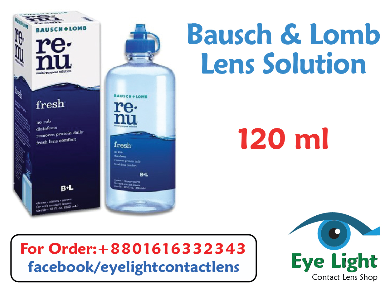 Bausch & Lomb renu Fresh MultiPurpose Contact lens Solution