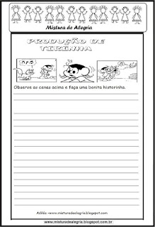 Tirinha Produção de tirinha
