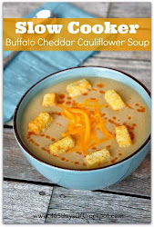 cauliflower soup buffalo slow cooker cheddar recipe recipes cooking days soups vegetarian vegan chicken slowcookerfromscratch meatless friendly kid pot momtastic