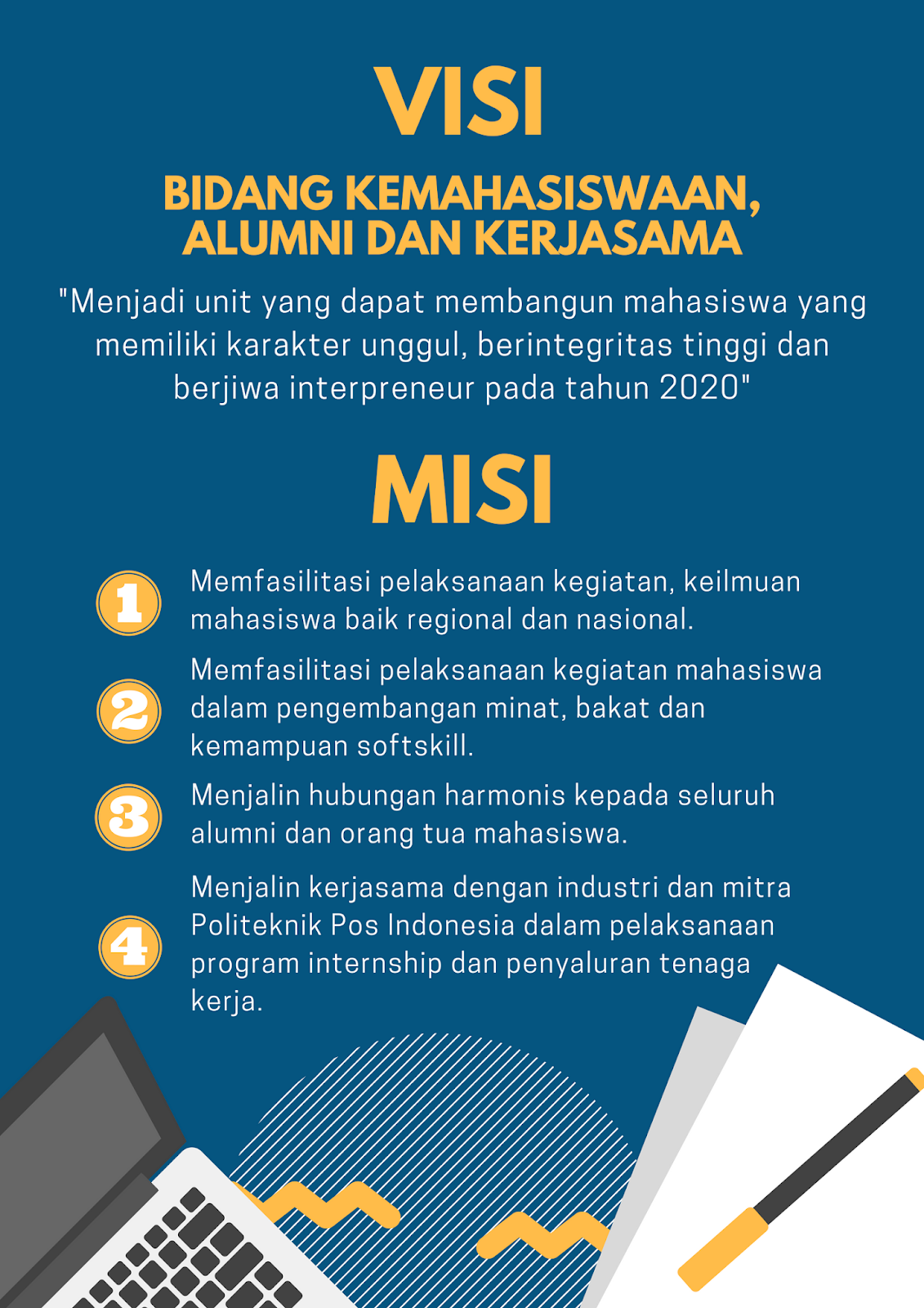 Visi & Misi CAREER DEVELOPMENT CENTER