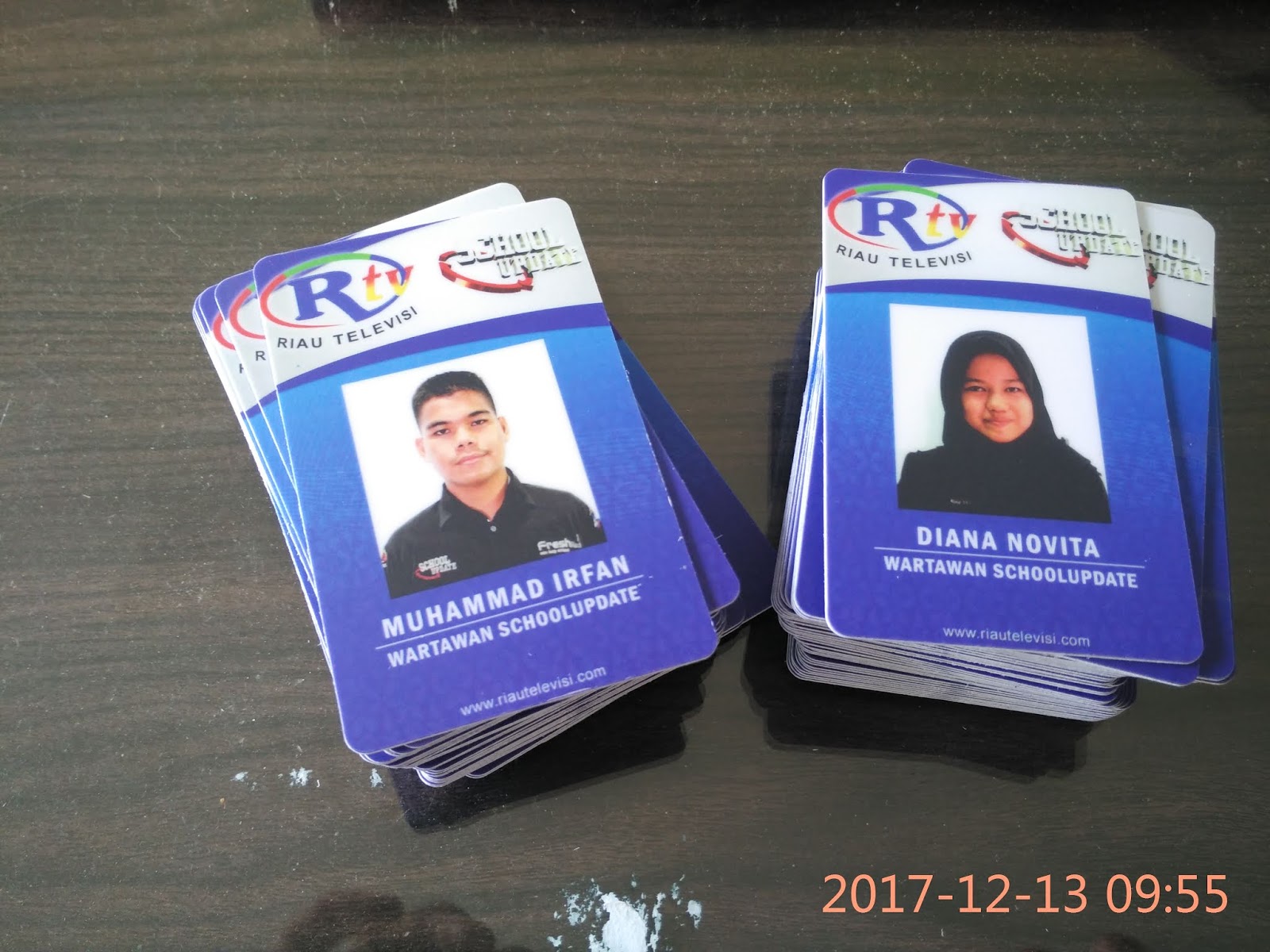 Id Card Pegawai TV Print Corner