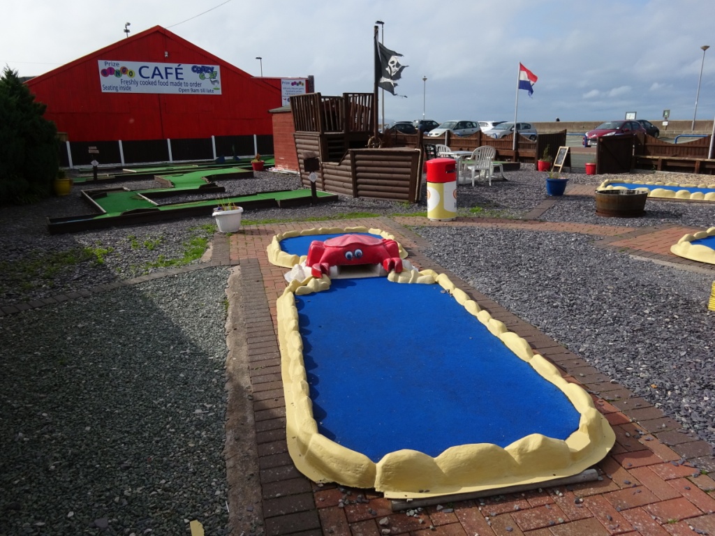 The Ham and Egger Files Surfside Crazy Golf at Pensarn Beach in Abergele