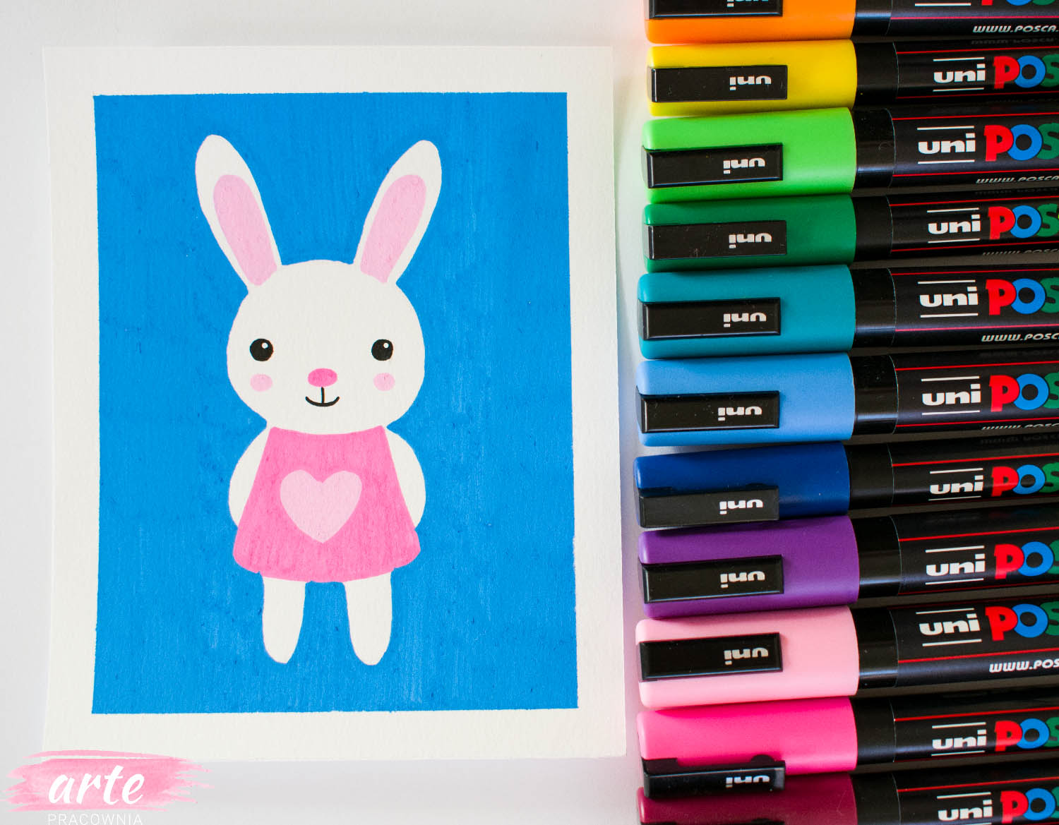 Is this the best paper to use while painting with psoca markers? That , Posca Markers