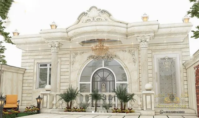 أجمل تصميمات وجهات فلل وجهات فلل