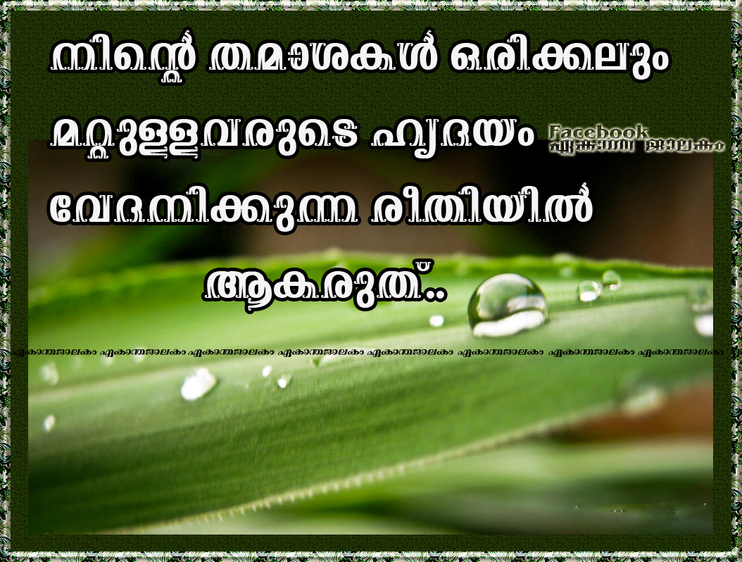 Lovely Quotes For You Malayalam Quotes that is used in daily life â¤ Quotes About Lost Love