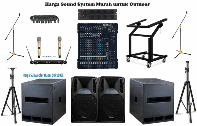 Harga Sound System Januari 2021 - Peralatan Sound System