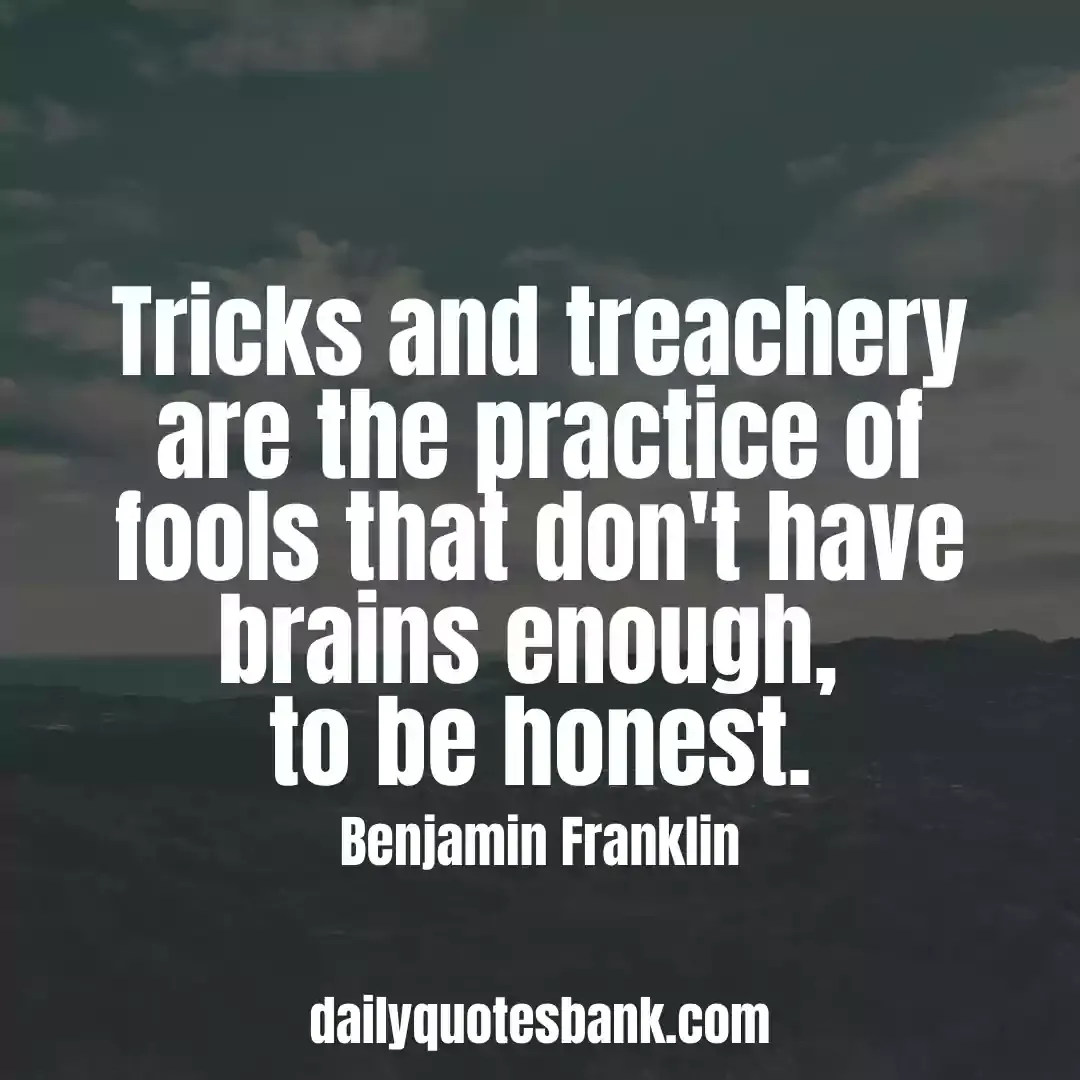 Benjamin Franklin Quotes That Will Help Think Positive