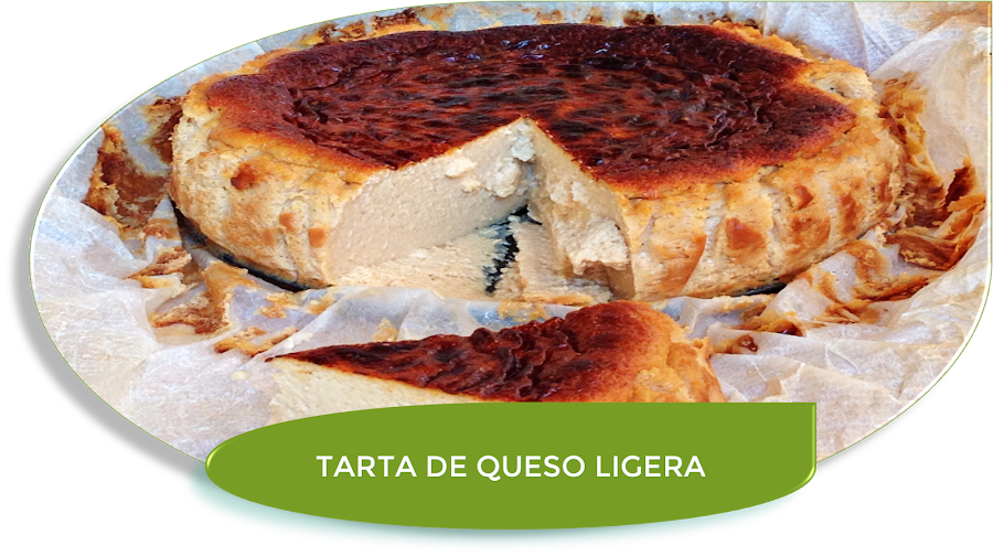 TARTA DE QUESO LIGERA CON THERMOMIX