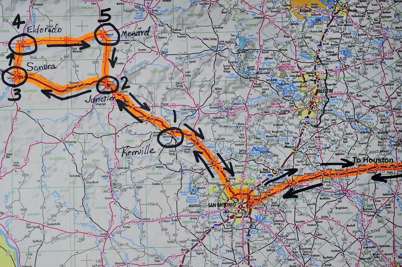 Texas Courthouse Trails West Texas Counties Kerr, Kimble, Sutton