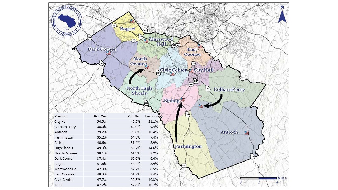 Oconee County Tax Map Oconee County Observations: Oconee County Voters Reject Transportation  Sales Tax; Watkinsville Voters Select Incumbents For Mayor, Council