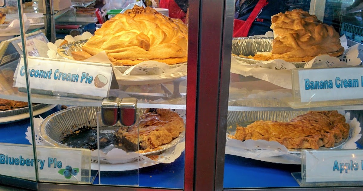 Food Guide for Granville Island Public Market A La Mode (Pi Day special)