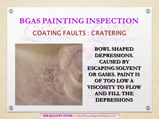 Paint faults cratering bgas, cswip, nace level 1 and nace level 2 cathodic protection testing 