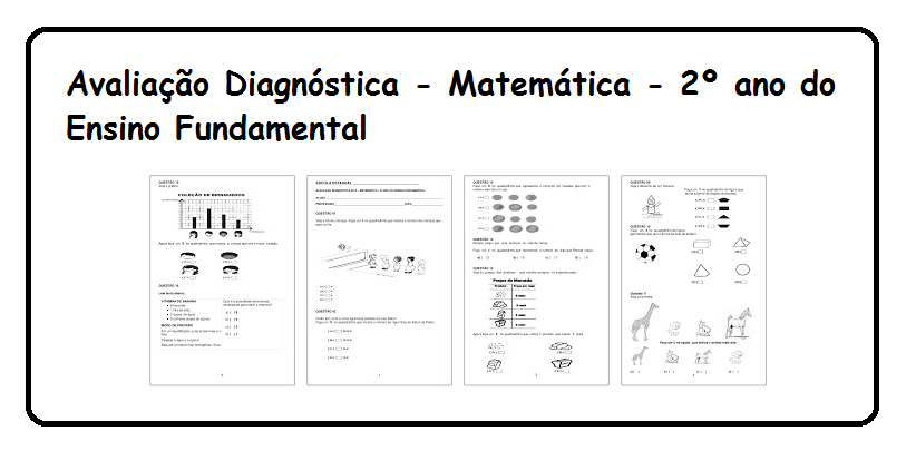 Avaliação Diagnóstica para o 2º Ano de Matemática