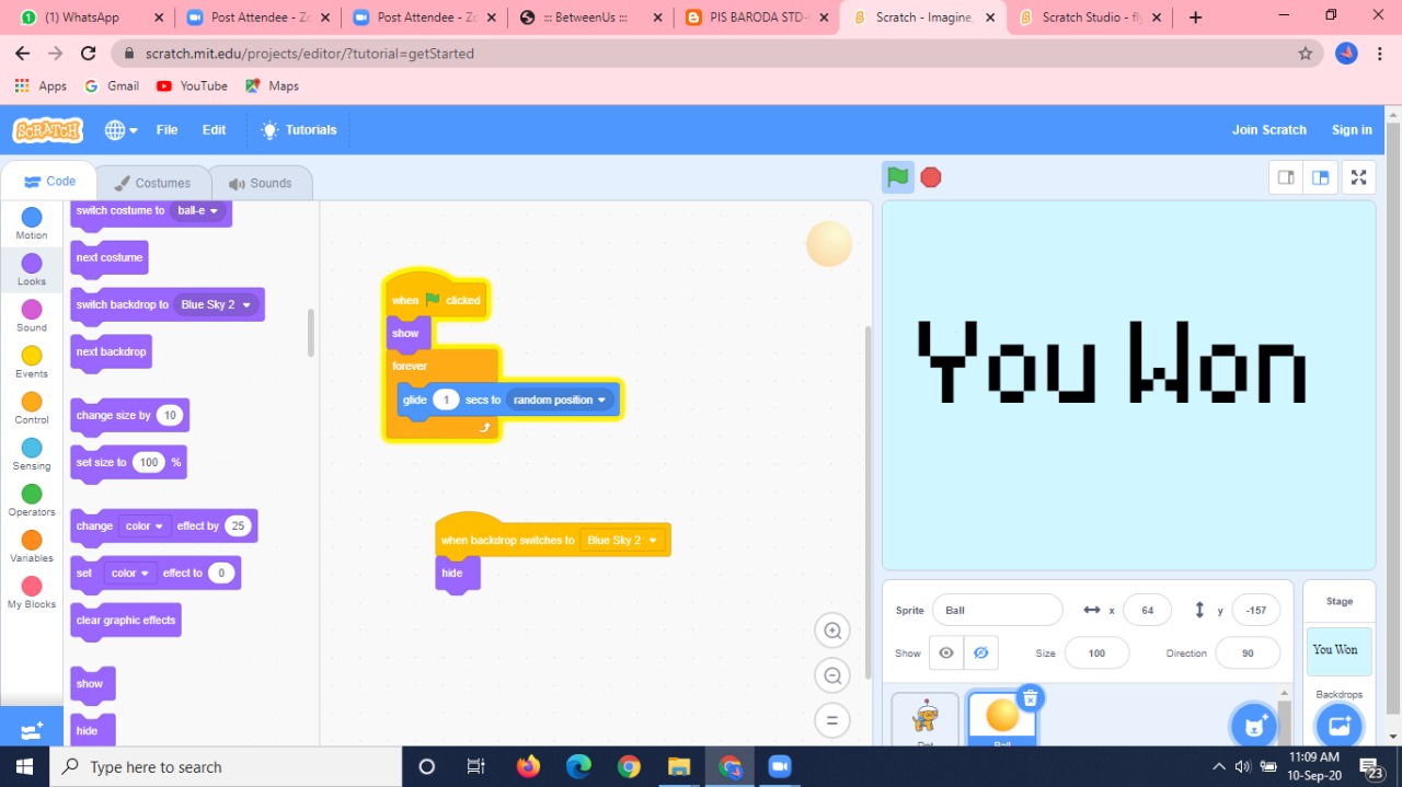 Scratch coding assignments image