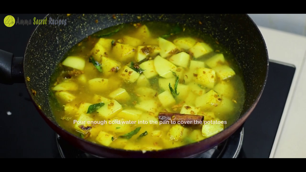 Potato Curry Recipe Potato Curry With Yogurt Aloo Curry Amma