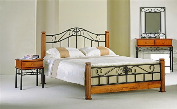 Wrought iron furnishings