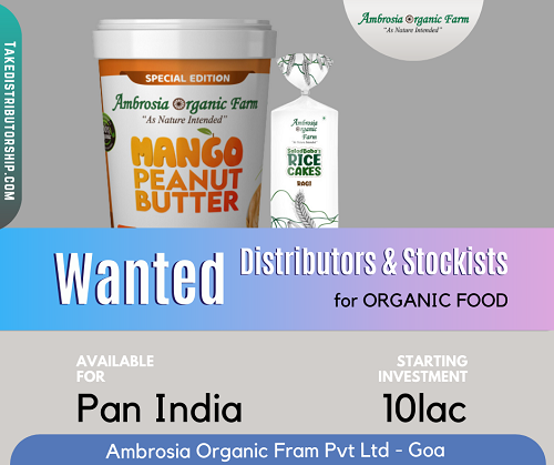 Take Distributorship of Ambrosia Organic