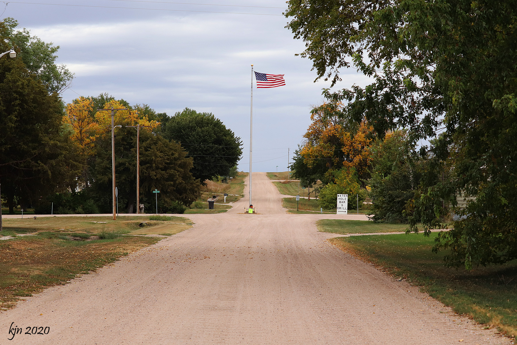 The Outskirts of Suburbia Town Square, Hazard, Nebraska