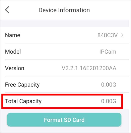 MicroSD Card Not Detected on Zosi Camera