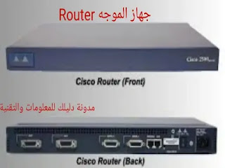 صورة توضيحية تبين لك شكل الراوتر Router