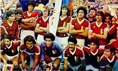 Orgullos del Deporte Venezolano 1982 Eliminatorias al Mundial España.