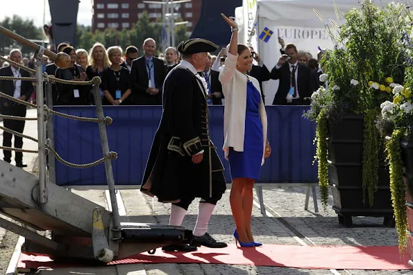 Crown Princess Victoria inaugurated the 'Södra hamnplanen' dock