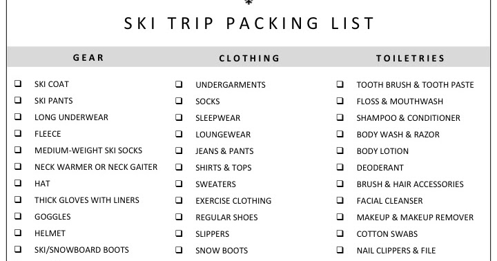Life As You Live It Printables The Ultimate Ski Trip Packing List life-as-you-live-it-printables-the-ultimate-ski-trip-packing-list