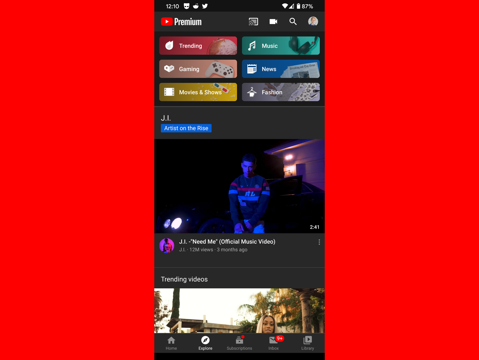 Youtube Is Testing A New Explore Tab On Android Along With Several