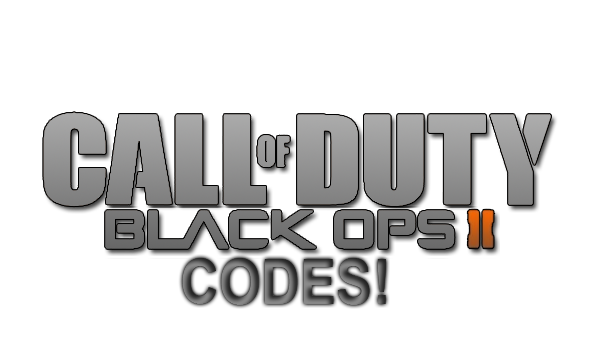 Call Of Duty Black OPS II Codes