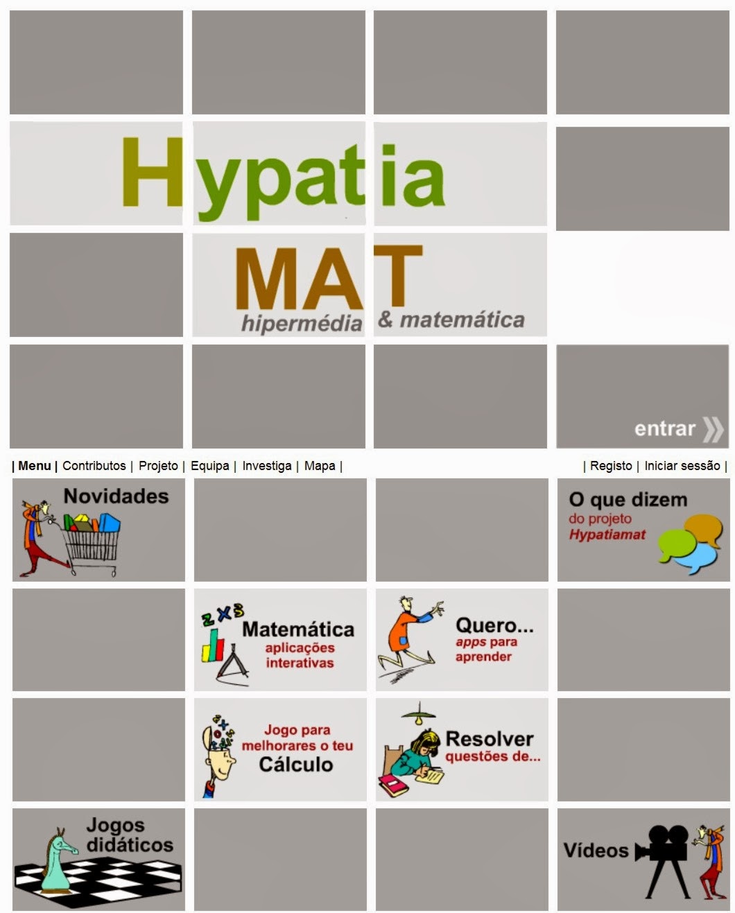 HypatiaMAT - Atividades e jogos