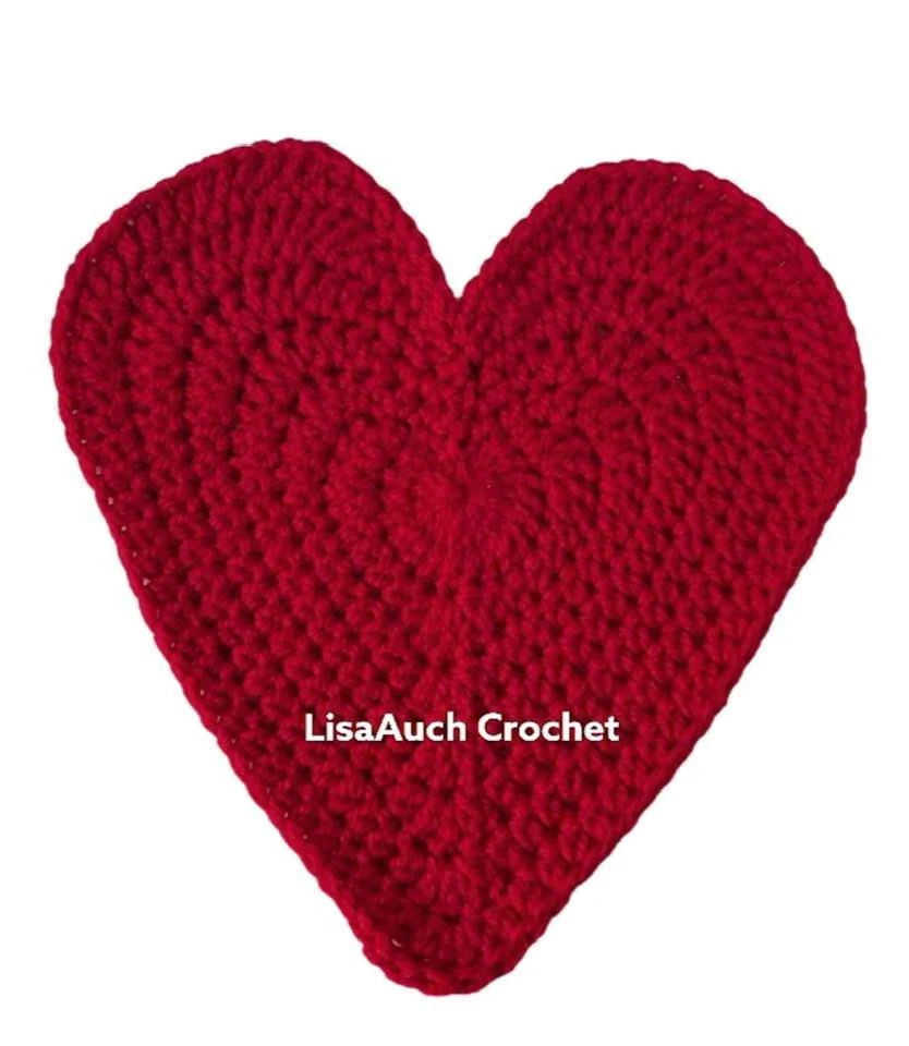 crochet heart pattern free, free crochet heart pattern free
