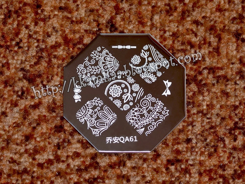 Born Pretty Store Stamping Plate QA61