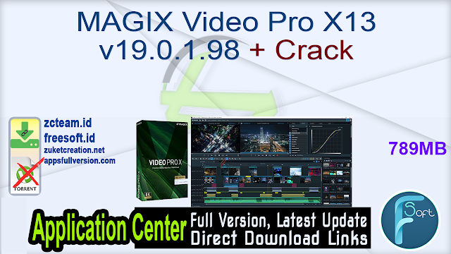 MAGIX Video Pro X13 v19.0.1.98 + Crack_ ZcTeam.id