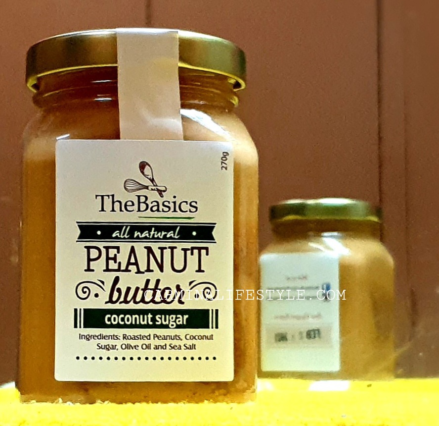 Healthy Peanut Butter Made by the Basics in the Philippines