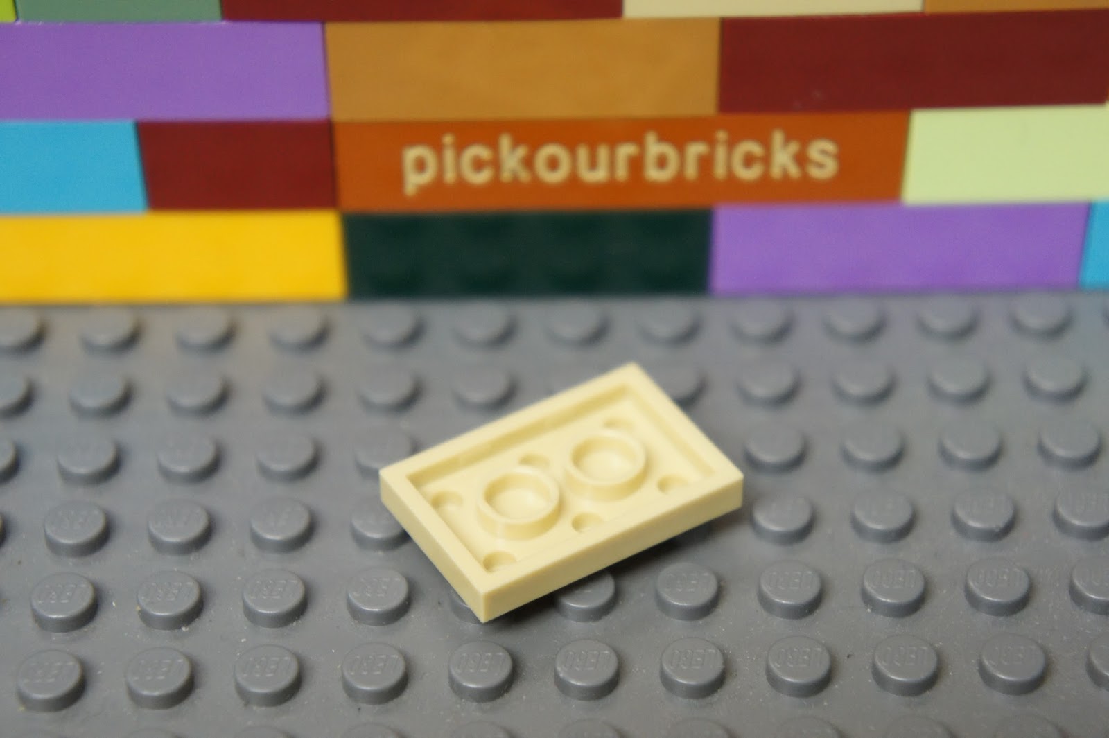 Bright Pink gebraucht 6102999 10 Stück 3021 Lego Platte 2x3 Rosa