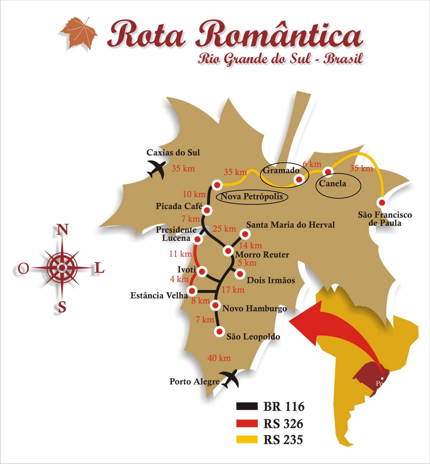 Rota romântica - Gramado, Canela e Nova Petrópolis | Fuxicos de Viagens