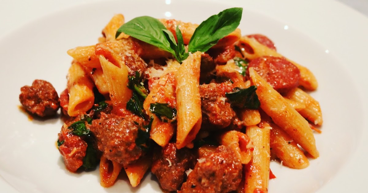 Spicy Sausage & Chorizo Penne Taste of Home