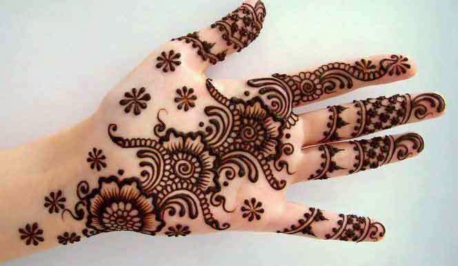Elegant Arabic Mehendi Design For Front Hand Elegant Arabic Mehendi Design For Front Hand