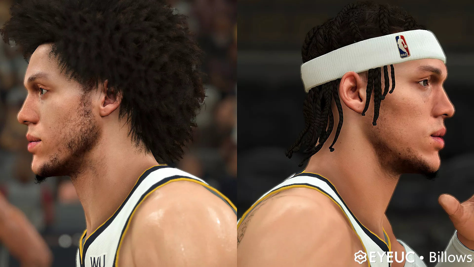 NBA 2K22 Shai Gilgeous-Alexander Cyberface update, Hair Braid and