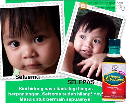 minyak asmak merawat selsema Benarkah minyak herba asmak berkesan? Mujarab? Testimoni pengguna minyak herba asmak produk Minyak Herba Asma Mujarab Sdn Bhd. Minyak asmak penawar asma pada bayi. Cara merawat dan sembuhkan penyakit asma, lelah, semput. Cara order beli minyak asmak.