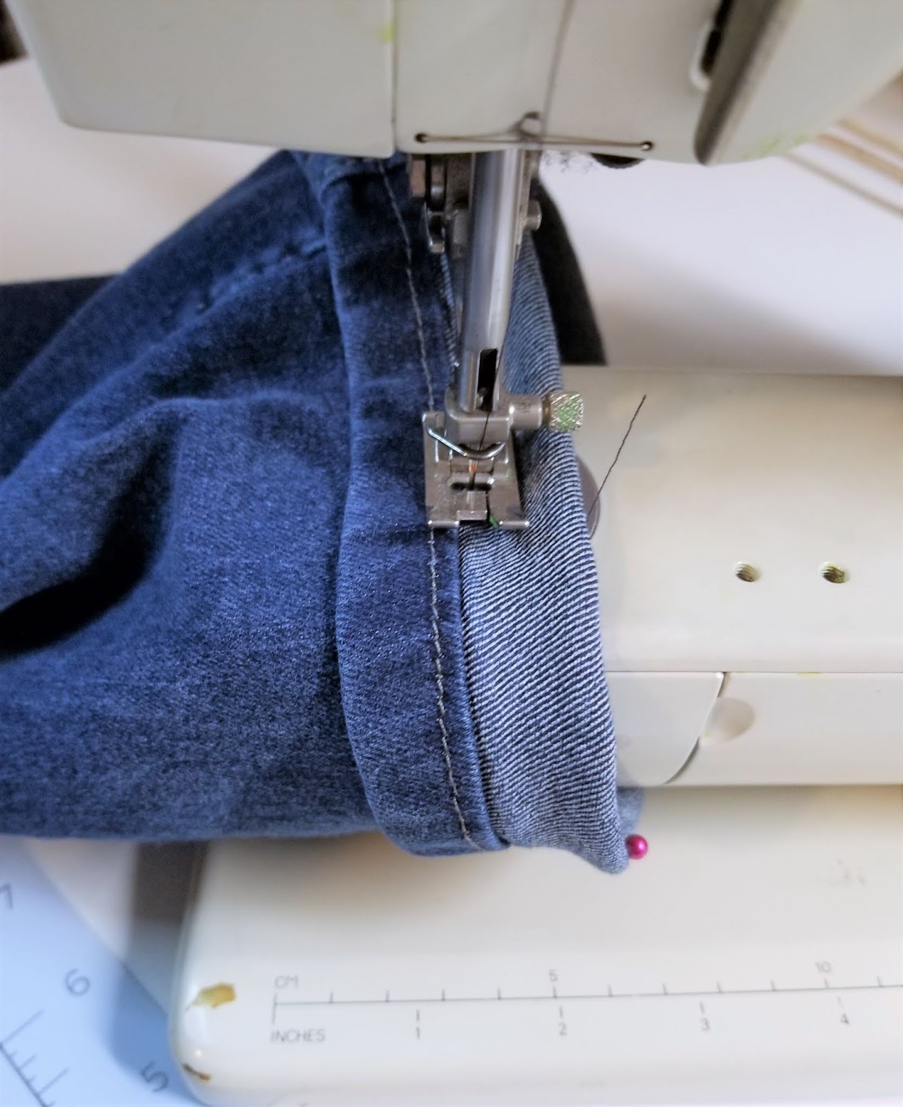 How to Hem Jeans with Original Hem Sew Simple Home