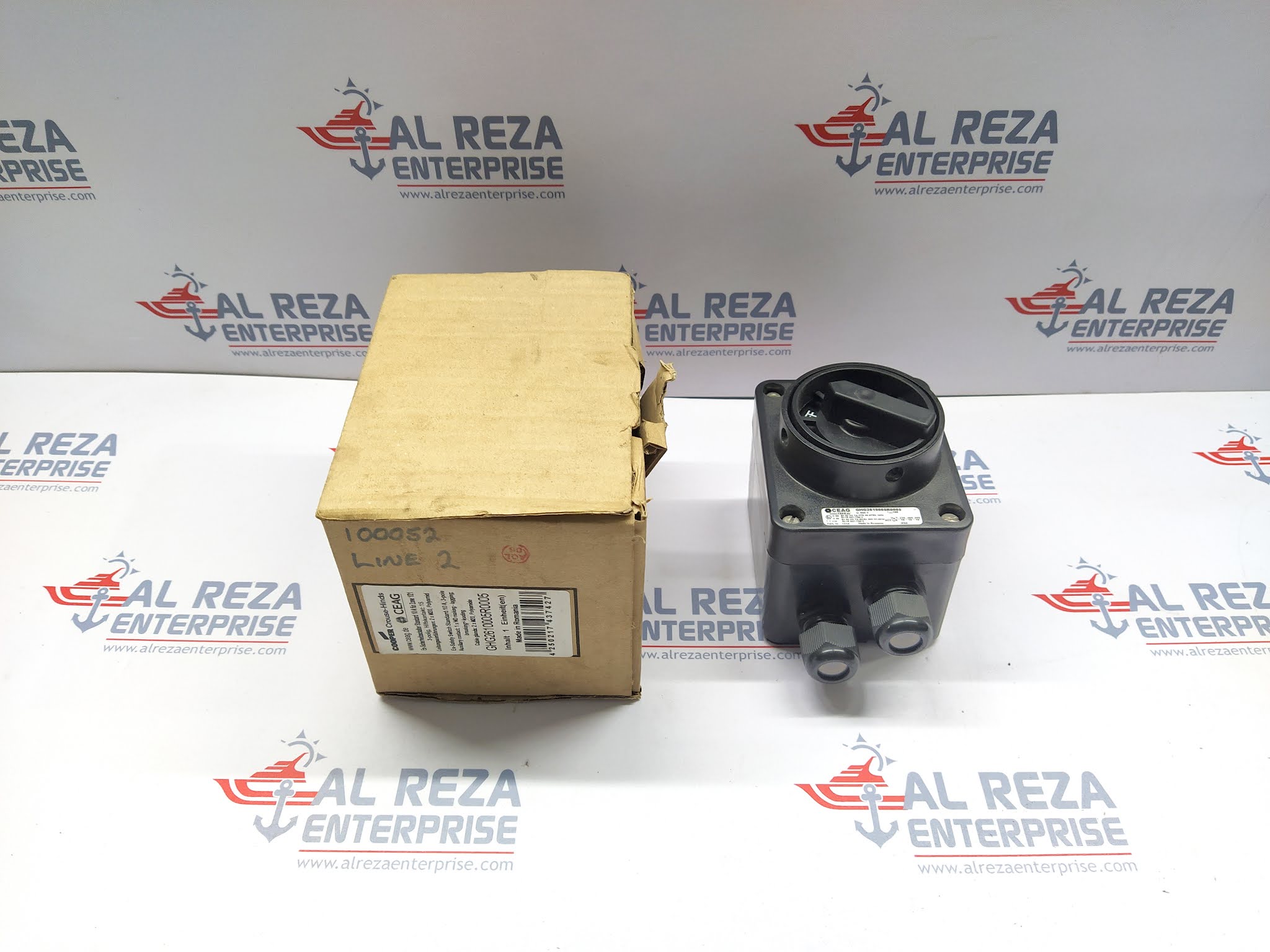 CEAG GHG2610005R0005 SAFETY SWITCH POLYAMIDE 10A 3POLE